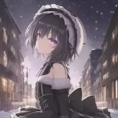 冬と雪と女の子