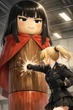 正しいこぶしと不運のこけし