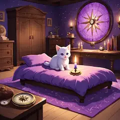 星を導く紫の瞳　アーティファクトを守るケモノ