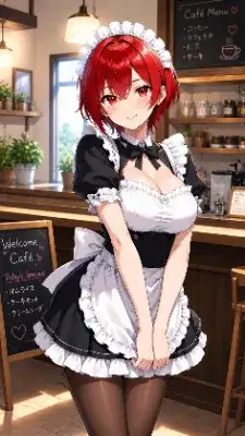 カラフルデイズ『オープン初日、まさかのメイドデビュー！』