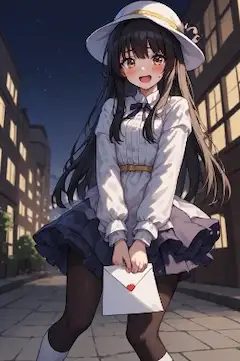 星空の下で恋の手紙を抱きしめて