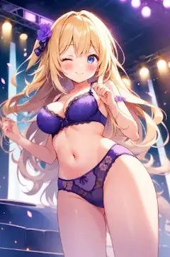 学園祭で下着モデルショー