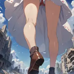 彼女の通った後には云々