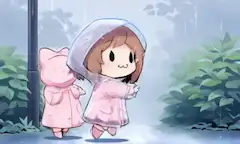 お題:ビニール傘 企画参加作品画像