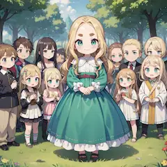 おでこちゃんと子供達