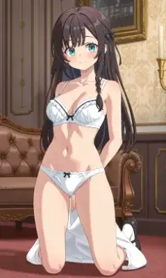 動画◆アリナ･クローバー ブラウスを脱ぐ2