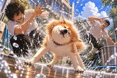 不意の一撃