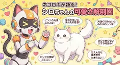 ねこロボとしろねこの大冒険
