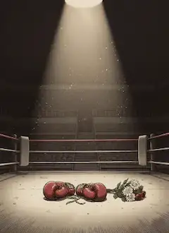 リングに残る栄光の別れ