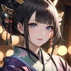 月夜に輝く鬼の姫