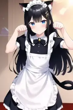 猫メイド男の娘