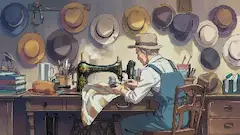 次はどんな帽子を作ろうかのぉ