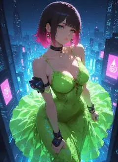 Fluorescent colors