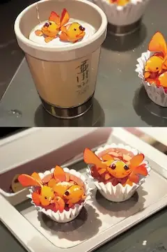 金魚みたいな焼き菓子