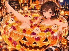 ハロウィンフルーツパンチ
