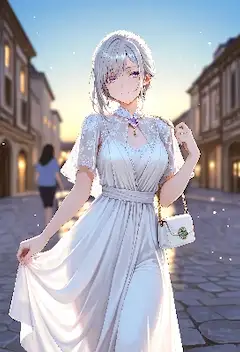 黄昏の散策