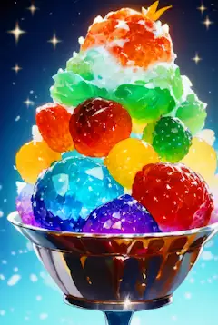 100回空想AIかき氷まとめ・おかわり！！101～125（27枚）