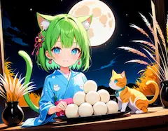 お月見始めるよー🌕