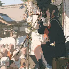 村のカラオケ大会