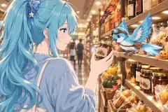 碧衣(2026/10/06、スーパーで買い物)