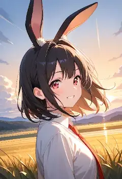 「この耳？付けてるんじゃなくてホンモノだよ♪」