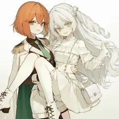 2girl,princess carry