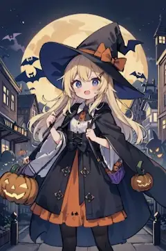 ハロウィン with 魔女①  Happy Halloween!