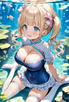 水中少女