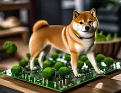 ブロッコリー犬