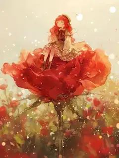 薔薇。