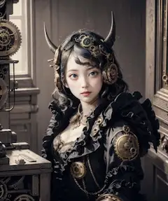 AIsteampunkart+AIrococoart_01
