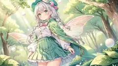 森の妖精と輝く光の秘密