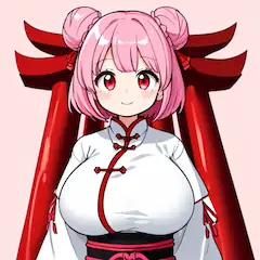 創作キャラ　李麻美（アイコンver）