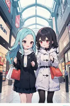 仲良しガールズデート♡