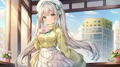 窓辺の少女と秘密の手紙