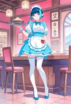 視線の跳ね返りとデザートの粒