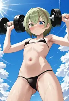 [動画]水着かかぽちゃん