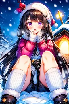 白い吐息なうちの子＊