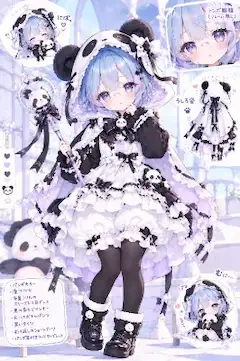パンダ系魔法少女
