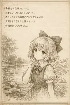 今日もお仕事ですって