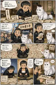 猫が選んだ原稿