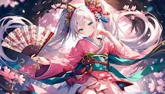 桜風に舞うひとひら