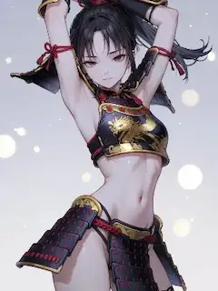 紅縄に囚われた戦乙女
