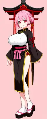 創作キャラ　李麻美