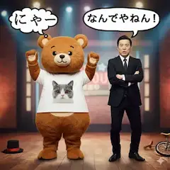 🐻「猫T」の巻き🍂