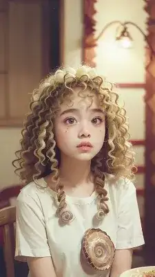 貝殻の少女と海のささやき