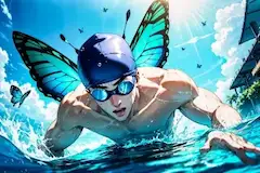 バタフライ泳法🦋