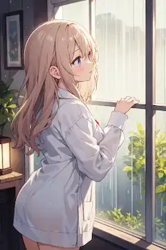 雨の休日