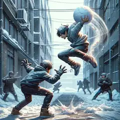 やるからにはガチで！（2024雪合戦企画）