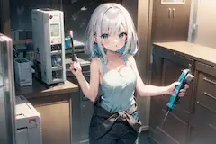 「コーヒーメーカー直しておきました」